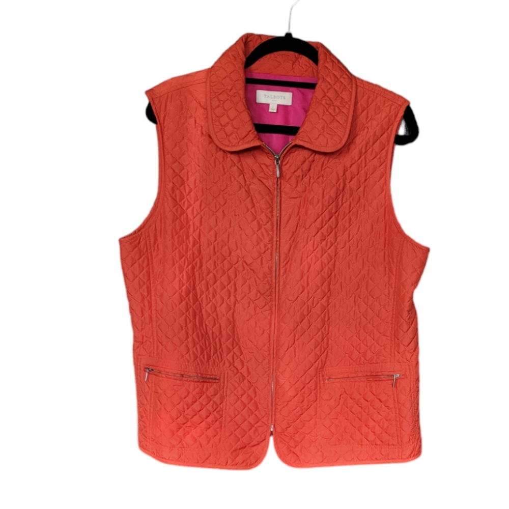 Talbots Quilted Vest